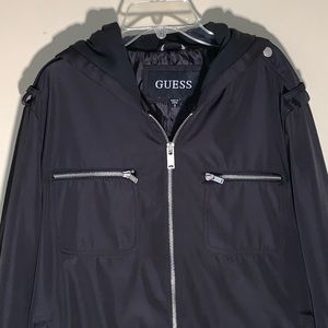 GUESS BLACK JACKET ALL WEATHER